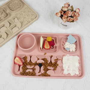 Manufacturer BPA Free Non Slip Suction Cups Pet Slow Feeder Bowl <b>Food</b> Feeding Lick <b>Mat</b> <b>Dog</b> - Product Image 1