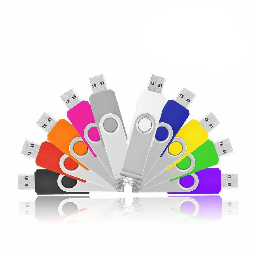 ความจุจริง USB ติด4กิกะไบต์8กิกะไบต์16กิกะไบต์หน่วยความจำความเร็วสูง USB แฟลชไดรฟ์ตัวเลือกสีที่มีโลโก้ที่กำหนดเอง