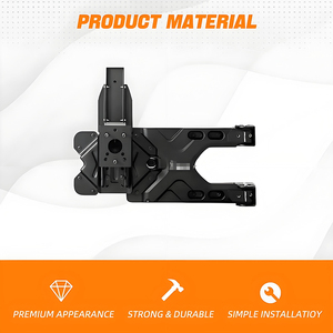 Kit di supporto per pneumatici per 2007 2017 Wrangler Jk illimitata per carichi pesanti porta ruote di scorta Rack montaggio trasferimento - Product Image 5