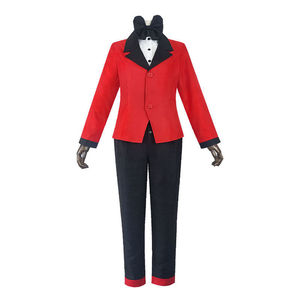 Costume de cosplay Alastor Hazbin Hotel, tenue de démon radio rouge pour fête d'Halloween et jeu de rôle - Product Image 4