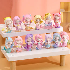 Figuras de caja ciega <span class=keywords><strong>sorpresa</strong></span> de la sirena del zodiaco doce: muñecas de dibujos animados para el hogar, juego de moda, lindos adornos de resina, regalos - Product Image 2