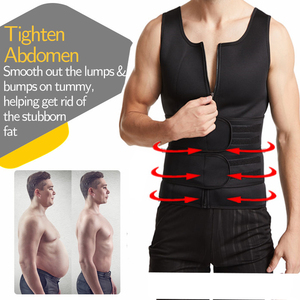 Camiseta Moldeadora para Hombre, para Ejercicio al Aire Libre o en Interiores, con Doble Cinturón para Adelgazar y Perder Peso - Product Image 6