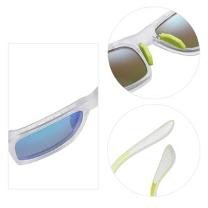 Gafas de Sol Polarizadas para Hombre, Estilo Deportivo Casual, Montura Cuadrada con Orificios de Ventilación, Diseño Vintage, Venta al Por Mayor - Product Image 4