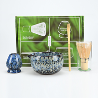 Nouveau design – Bol à matcha en céramique Klin Change – Kit de matcha premium unique avec emballage en boîte