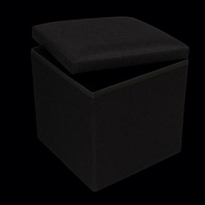 Modern Stool Living Room Furniture <b>Storage</b> Box Fabric Stainless Steel Bamboo Highest Quality Sample Available Stools Counter - Product Image 4