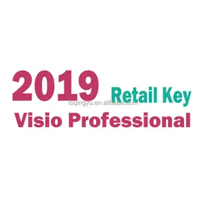 Visio Pro 2019 Digital Key 100% Activación en línea Visio Professional 2019 Clave de licencia Enviar por Ali Chat Page