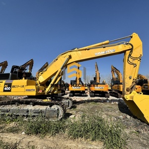 Excavatrice hydraulique sur chenilles Komatsu PC400 d'occasion de 40 tonnes, économique en carburant et puissante, pour projets d'infrastructure - Product Image 1