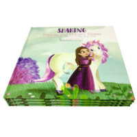 Buku Anak Bergambar Penuh Warna Cerita Bahasa Inggris Ilustrator untuk Buku Anak Buku Anak Sampul Keras