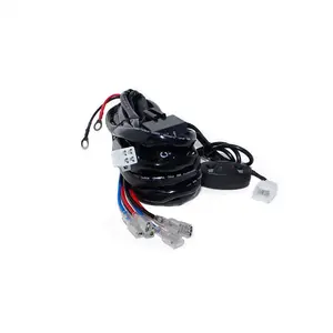 Foco LED conjunto de arnés de luz antiniebla arnés de barra de luz LED <span class=keywords><strong>3M</strong></span> 12V interruptor de relé de fusible para piloto automático todoterreno - Product Image 5
