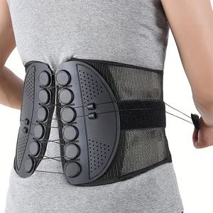 Disc Support Design Breathable Mesh Material to Protect Daily Waist Protector Adult New Double Pull <b>Brace</b> <b>Back</b> Lumbar Corset - Product Image 4