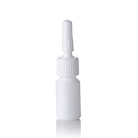 Petit flacon compte-gouttes en plastique 5ml 7Mlldpe | Ampoules pressées avec bouchon de buse à vis Pp pour les soins de beauté