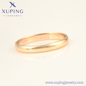 Bague en or 18K simple de haute qualité, style <span class=keywords><strong>cool</strong></span> unisexe, bague de mode simple, A00597534 - Product Image 4
