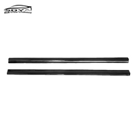 W204 Classe C RZ Style Jupes latérales en fibre de carbone de haute qualité Lèvre de pare-chocs latéral pour Mercedes Benz Classe C W204 C63