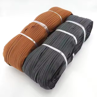 Fermetures éclair en nylon n°5 de Yiwu en gros, curseur sans verrouillage, tailles personnalisables, vendues au mètre, rouleaux entiers, couleurs assorties noir et blanc, en stock pour sacs