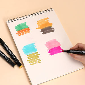 120颜色艺术家酒精记号笔盒成人儿童着色素描卡制作插图 - Product Image 6