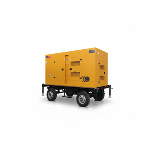 Groupe électrogène diesel mobile silencieux Yuchai 250 kW, facile à déplacer, faible consommation de carburant, QSL8.9-G33 400V/10.5V - Product Image 1