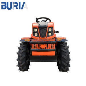 Nouveau tracteur de jardin miniature BURIA 18 HP à démarrage électrique 4x4 avec boîte de <span class=keywords><strong>vitesses</strong></span>, pompe à roulement et fonctions multiples pour usage agricole - Product Image 2