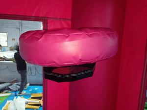 Buttafuori gonfiabili del castello gonfiabile della casa di rimbalzo della principessa rosa gonfiabile commerciale più venduto - Product Image 5