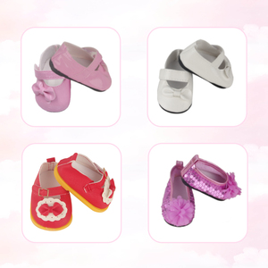 MSYO Juego de Accesorios para Muñecas de 18 Pulgadas, 17 Estilos, 9 Aleatorios, Ropa de Moda, Zapatos y Calcetines para Muñecas American Girl, Regalo para Niñas - Product Image 4