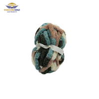 Premium Qualitäts garantie Metallic Crochet Nerz garn zum Stricken Jumbo #7 Samt Chenille Garn Häkeln Nylon garn