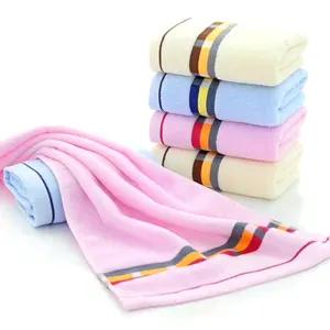 Wholesale thick big organic cotton square 70x140 wrap bath towel towels for newborn and adults