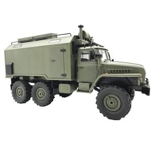 Camión RC WPL B-36 B36, Escala 1:16, Simulación, Tracción en las 6 Ruedas, Modelo de Camión Militar Soviético <span class=keywords><strong>Ural</strong></span> - Product Image 4