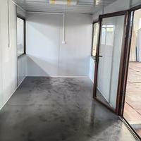 Conteneur en panneaux sandwich en acier galvanisé isolé, unité d'hébergement pour le camping, fonctions imperméables/anti-vent/anti-pourriture
