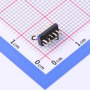 DW127R-22-12-23 Pin Header Through hole Component (THT),P=1.27mm Connector 2x6P 1.27mm 1.27mm Pin Header - Product Image 1
