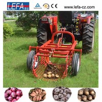 Boîte en bois prix moissonneuse-batteuse de riz moissonneuse de pommes de terre tracteur pelle à pommes de terre tracteur agricole prise de force conduite à une rangée douce 1 rangées