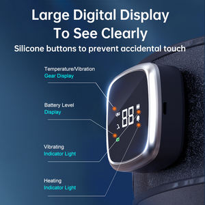 Mejor Venta de masaje vibratorio y compresa caliente para el dolor de espalda y soporte de cintura - Product Image 2