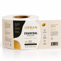 Étiquettes personnalisées adhésives pour gel douche/shampoing/savon liquide, autocollants imperméables en feuille d'or métallique pour emballages de pots et bouteilles de cosmétiques