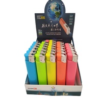 WK30 longue Piezo personnalisé logo boîte d'allumettes briquet