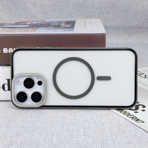 เคสโทรศัพท์ใสหรูหราสำหรับ iPhone 15 Pro Max คุณภาพพรีเมียม ผิวใส เคสโทรศัพท์โลหะผสมอะลูมิเนียมหรือวัสดุสแตนเลส - Product Image 6