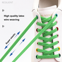 Lacets de chaussures créatifs sans nœuds, à fermeture magnétique rapide, élastiques et pratiques