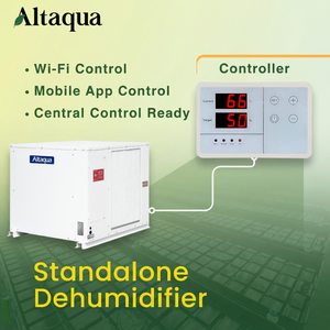 <span class=keywords><strong>Deshumidificador</strong></span> Industrial Altaqua para Invernadero, Tipo Ducto, Montado en el Techo, para Cuarto de Cultivo - Product Image 5