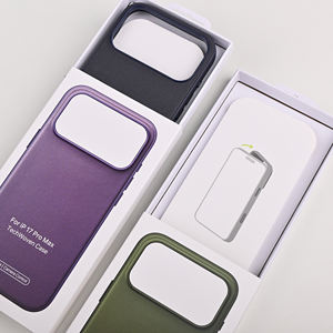 Coque pour iPhone 17 Pro Max avec contrôle de l'appareil photo, chargement magnétique sans fil puissant, en tissu tressé, antichoc, anti-traces de doigts, fine et élégante - Product Image 1