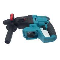 Ensemble de 4 outils électriques sans fil : perceuse, marteau perforateur, clé à chocs, meuleuse d'angle, batterie lithium, kit d'outils OEM pour la construction
