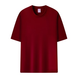 A4402 T-shirts pour hommes T-shirt de sport en coton de haute qualité Couleur unie <span class=keywords><strong>Extra</strong></span> Large Couleur unie - Product Image 3