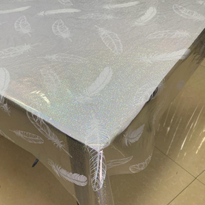 Tianhe 1.5mm 2mm 3mm 4mm 5mm tinh thể trong suốt mềm linh hoạt Khăn trải bàn PVC nhựa CuộN - Product Image 5