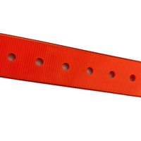 Collier pour chien en TPU de luxe de haute qualité, durable, découpé au laser, motif uni, personnalisé, compatible avec les dispositifs GPS Garmin, fabrication moderne