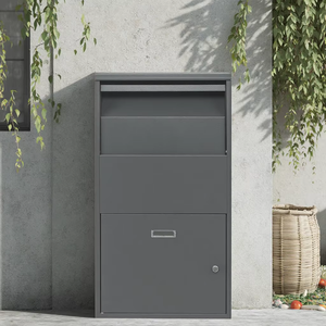 Cassetta Postale in Metallo WELDON Impermeabile Antifurto con Serratura, Spaziosa Cassetta per Pacchi da Esterno Sicura per Uso Quotidiano Domestico - Product Image 5