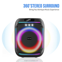 Altavoz Inalámbrico WGY-868, Caixa De Som, Altavoz Portátil Bluetooth para Karaoke y Fiestas al Aire Libre