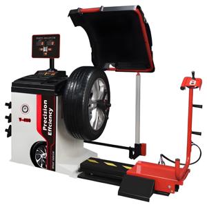 タイヤリフター80KG容量ポータブルホイールリフト自動ホイールバランサー - Product Image 5