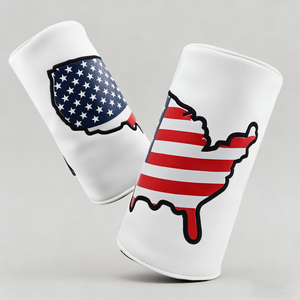 Golf Barrel Headcovers Driver <b>Covers</b> Printing Embroidery Patch Fairway Wood Hybrid <b>Head</b> <b>Cover</b> - Product Image 2