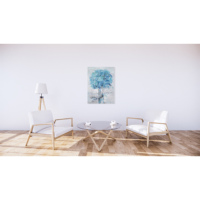 Peintures murales abstraites modernes de fleurs et de paysages, style populaire pour la décoration intérieure, sur toile, écologiques et imperméables, vente en gros