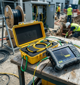 Optical SC LC UPC Fiber OTDR test equipment 500m/1km/2km SM MM Launch Cable OTDR Launch Box - Product Image 1