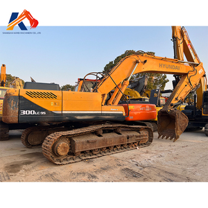 Pintura Original de segunda mano Hyundai Earth Moving Digger Excavadora Hyundai usada 300lc-9s Excavadoras usadas Hyundai 305 300 220 210 - Product Image 1