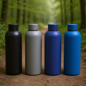 Botella de Agua de Acero Inoxidable OEM de 500 ml y 750 ml, Termo de Viaje de Doble Pared con Aislamiento al Vacío, Mantiene la Temperatura Fría o Caliente, Portátil para Uso en Exteriores - Product Image 2