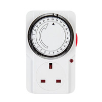 Minuterie mécanique cyclique 24 heures Minuterie intelligente pour maison Prise PC 220V Minuterie enfichable