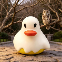 Jouets de bain en caoutchouc sur mesure de YINUO : Canard en caoutchouc fantôme d'Halloween, vente en gros directe d'usine